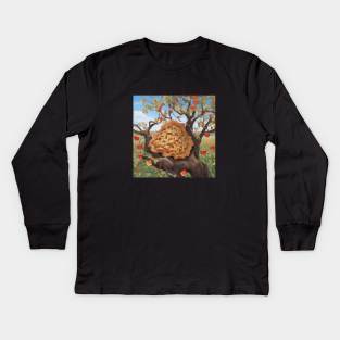 Apple Pie Vintage Since Picture Sweet Kawaii Art Kids Long Sleeve T-Shirt